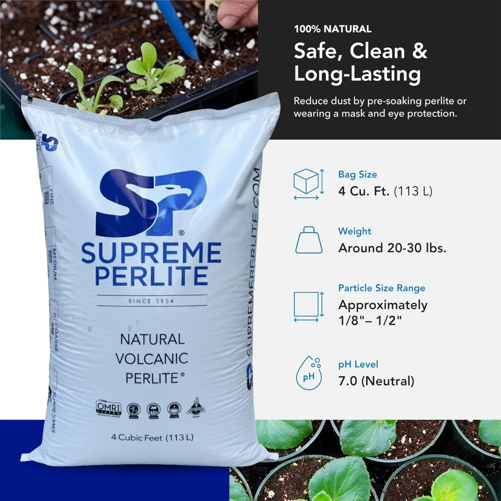 Supreme Perlite Kaba Bahçıvanl - Horticulture Soil Perlite incelemesi ve fiyatı