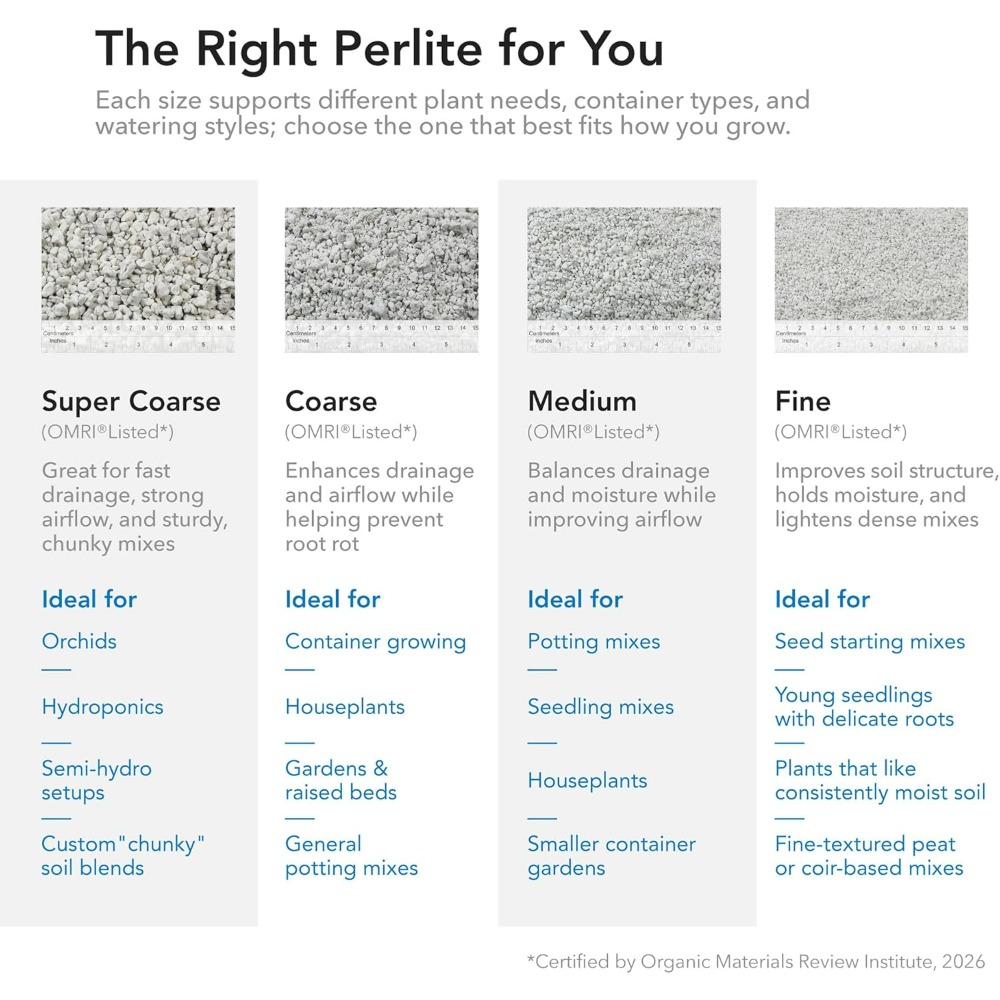 Supreme Perlite Kaba Bahçıvanl - Horticulture Soil Perlite incelemesi ve fiyatı